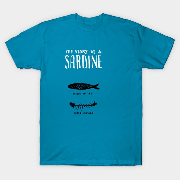 Sardine Silliness T-Shirt by ultradesign